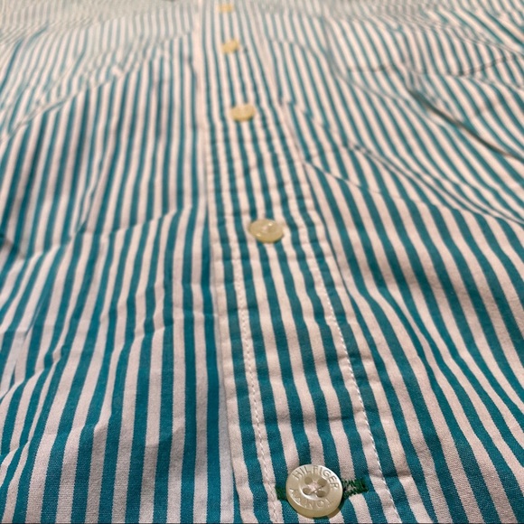Tommy Hilfiger Academy Poplin Button Up Shirt - Picture 3 of 4